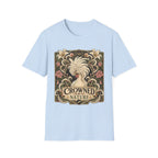 Crowned by Nature Polish Chicken T-Shirt — Vintage Botanical Hen Tee
