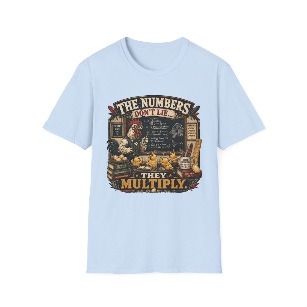 The Numbers Don't Lie They Multiply T-shirt, photo 8