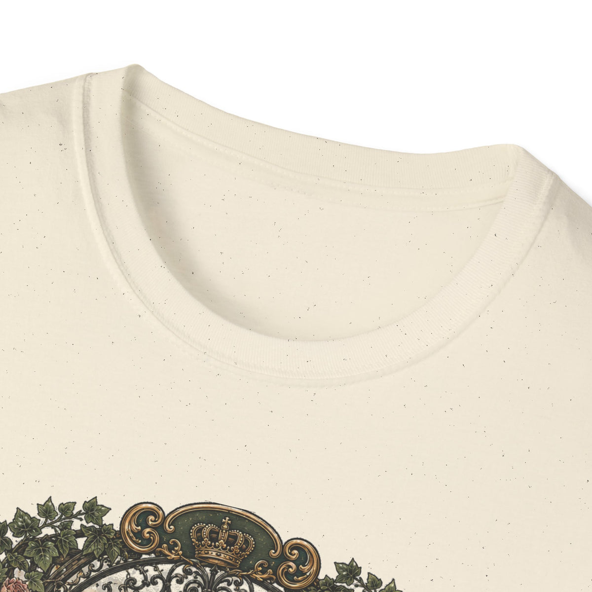 Queen of the Feathered Garden Cochin T-Shirt — Elegant Victorian Hen Tee