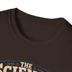 The Science Is Undeniable T-Shirt — Chicken Math Pie Chart Tee