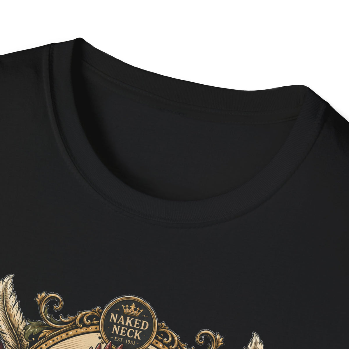 Proudly Unconventional T-Shirt — Proudly Naked Neck Rooster Tee