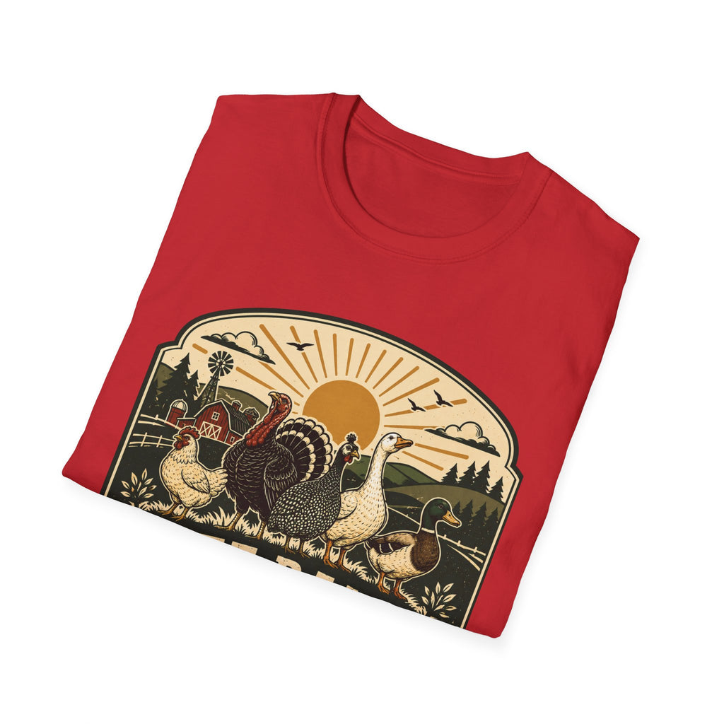 Free Range Fearless T-Shirt — Vintage Farm Family Graphic Tee