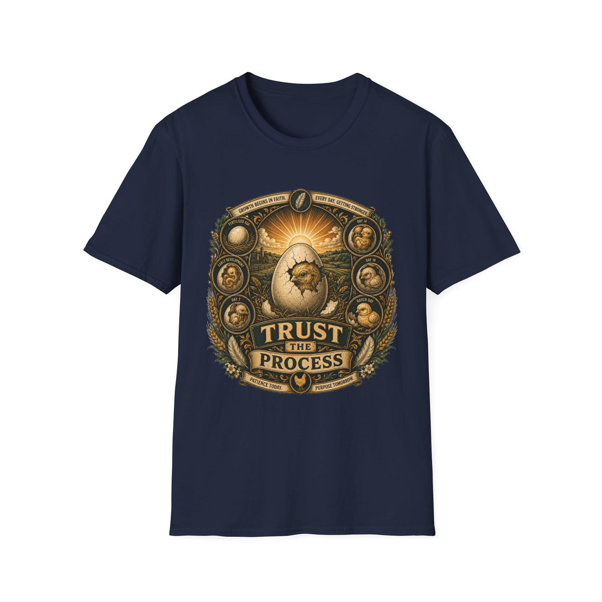 Trust the Process Hatching Emblem T-shirt, photo 6