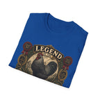 Legend of the Barnyard Dark Brahma T-Shirt — Vintage Rooster Label Tee