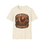 Red Feather Ranch Emblem T-Shirt — Rhode Island Red Heritage Tee