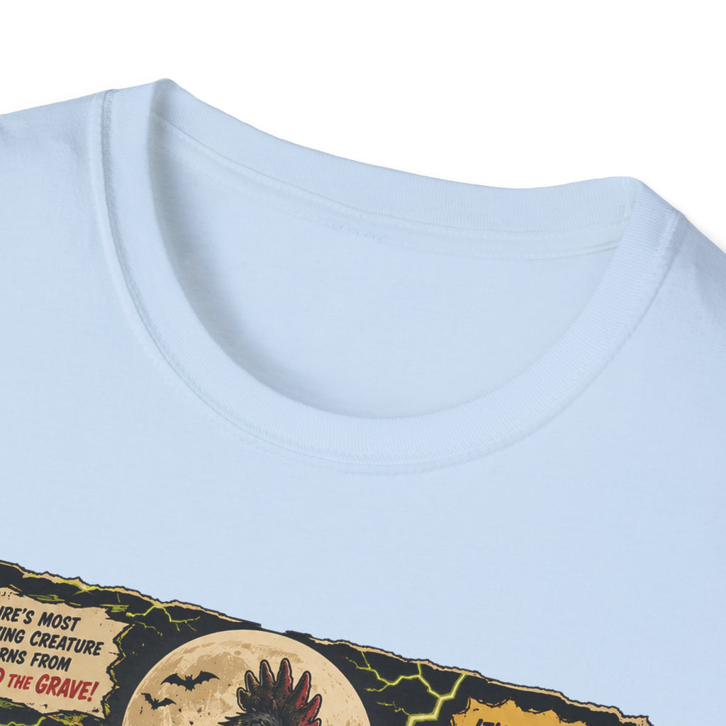 Attack of the Undead Hen T-Shirt — Zombie Chicken Halloween Tee