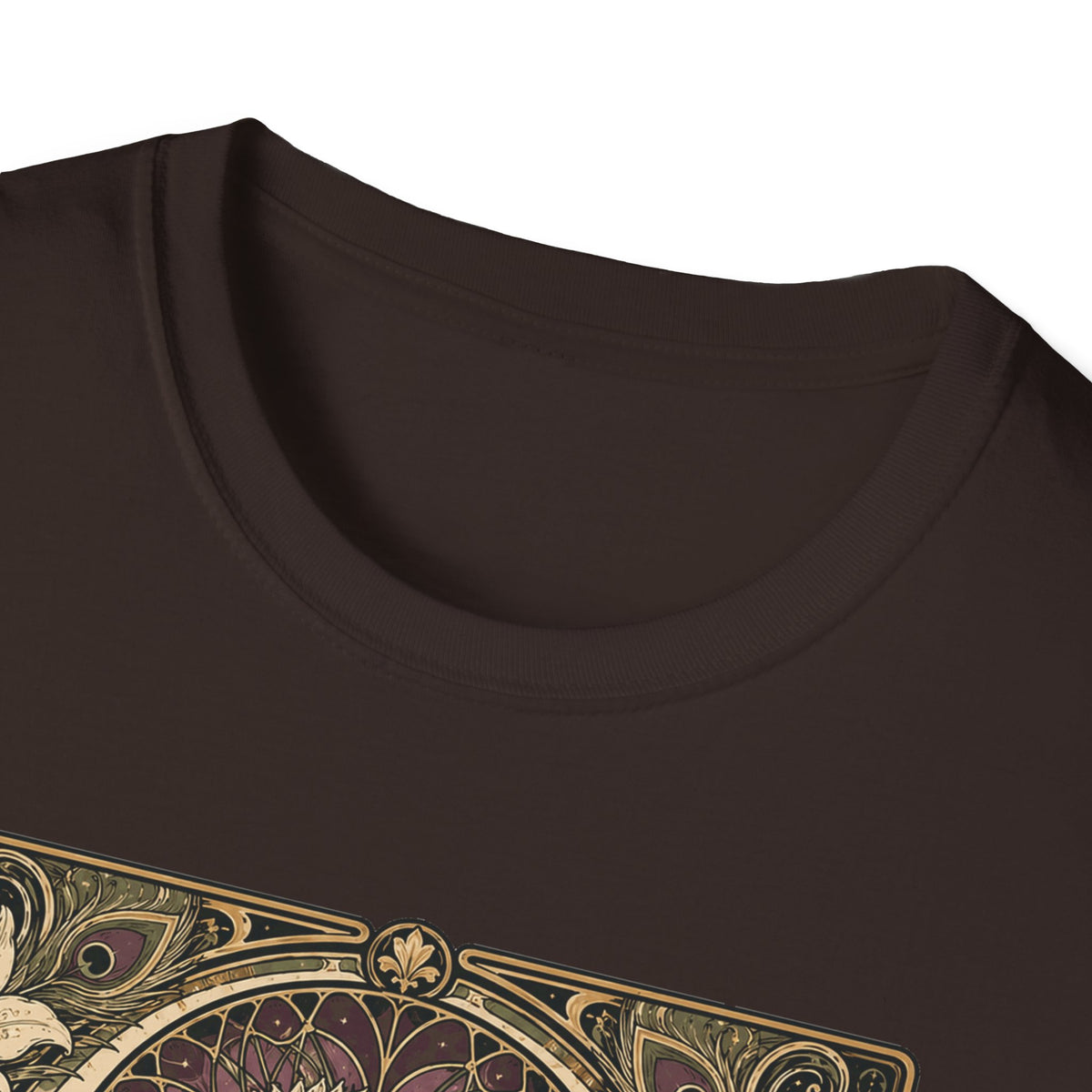 Wildflower Silkie T-Shirt — Art Nouveau Botanical Hen Tee
