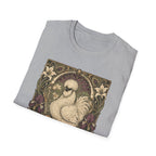 Wildflower Silkie T-Shirt — Art Nouveau Botanical Hen Tee
