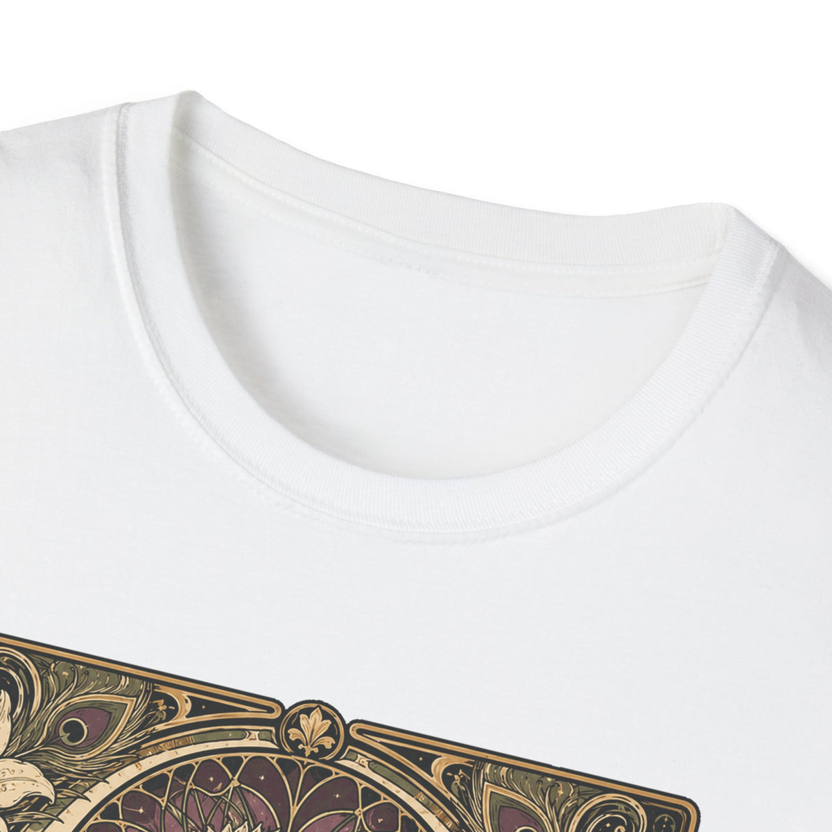 Wildflower Silkie T-Shirt — Art Nouveau Botanical Hen Tee