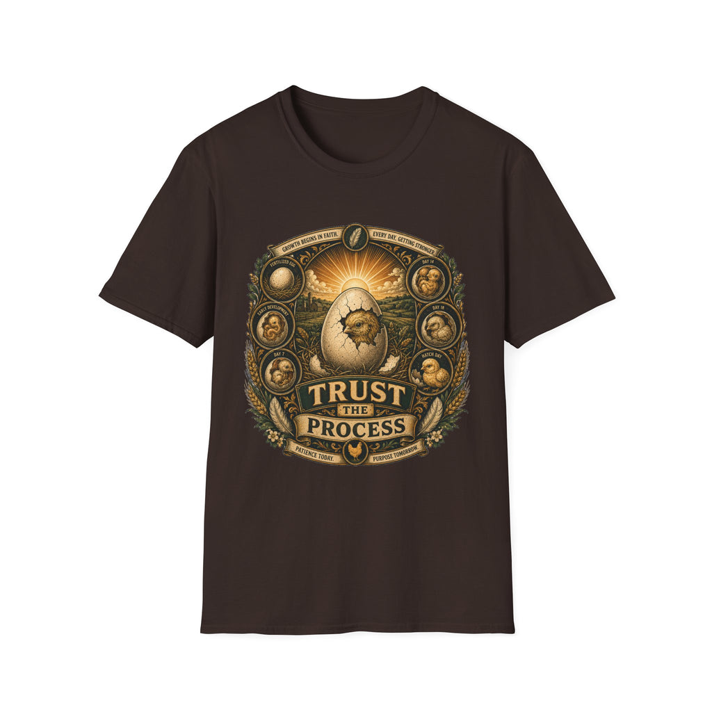 Trust the Process Hatching Emblem T-shirt, photo 7