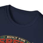 Built for Speed Barnyard Dash Indian Runner T-Shirt — Designed for Chaos Tee