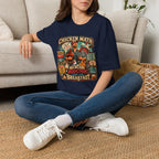 The Only Addiction That Lays Breakfast T-Shirt — Chicken Math Graphic Tee