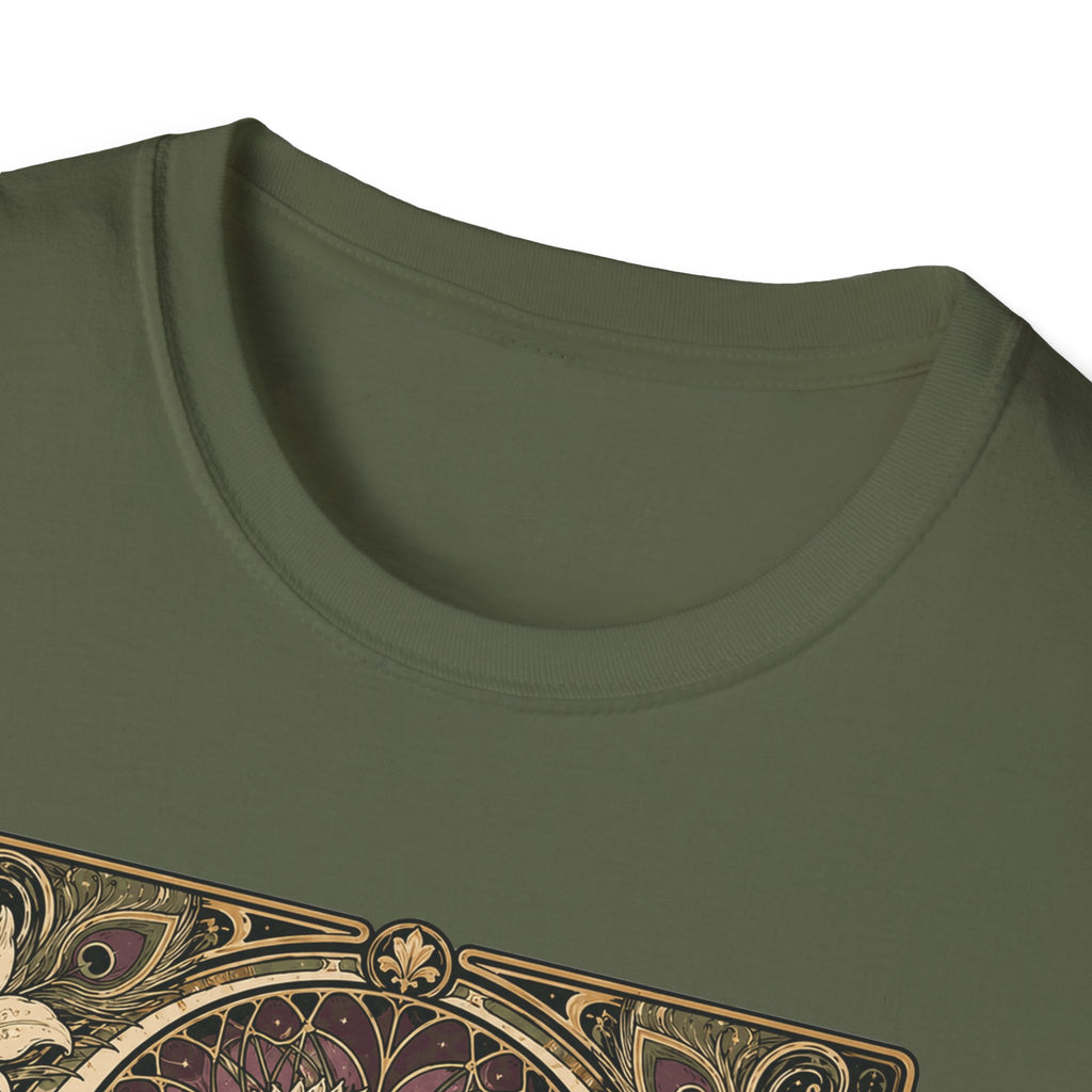 Wildflower Silkie T-Shirt — Art Nouveau Botanical Hen Tee