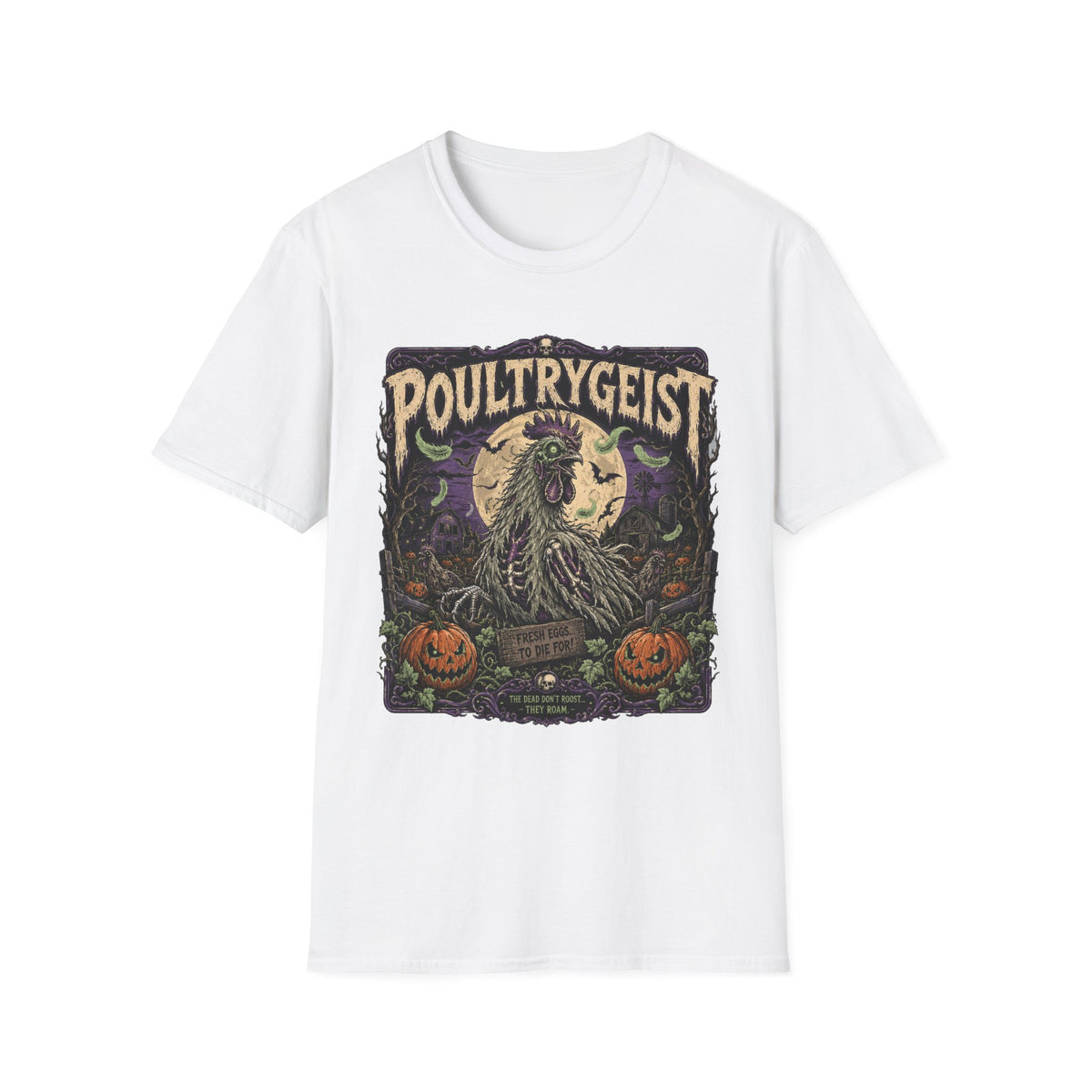 Poultrygeist Zombie Chicken T-shirt, photo 2