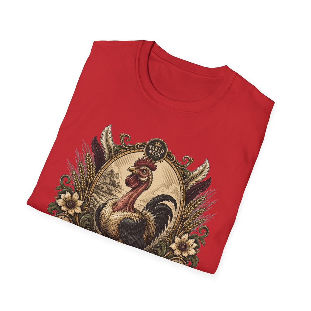Proudly Unconventional T-Shirt — Proudly Naked Neck Rooster Tee