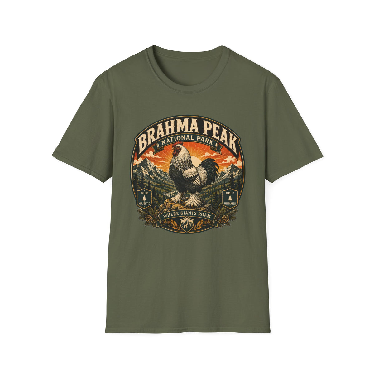 Brahma Peak National Park Brahma T-shirt, photo 6