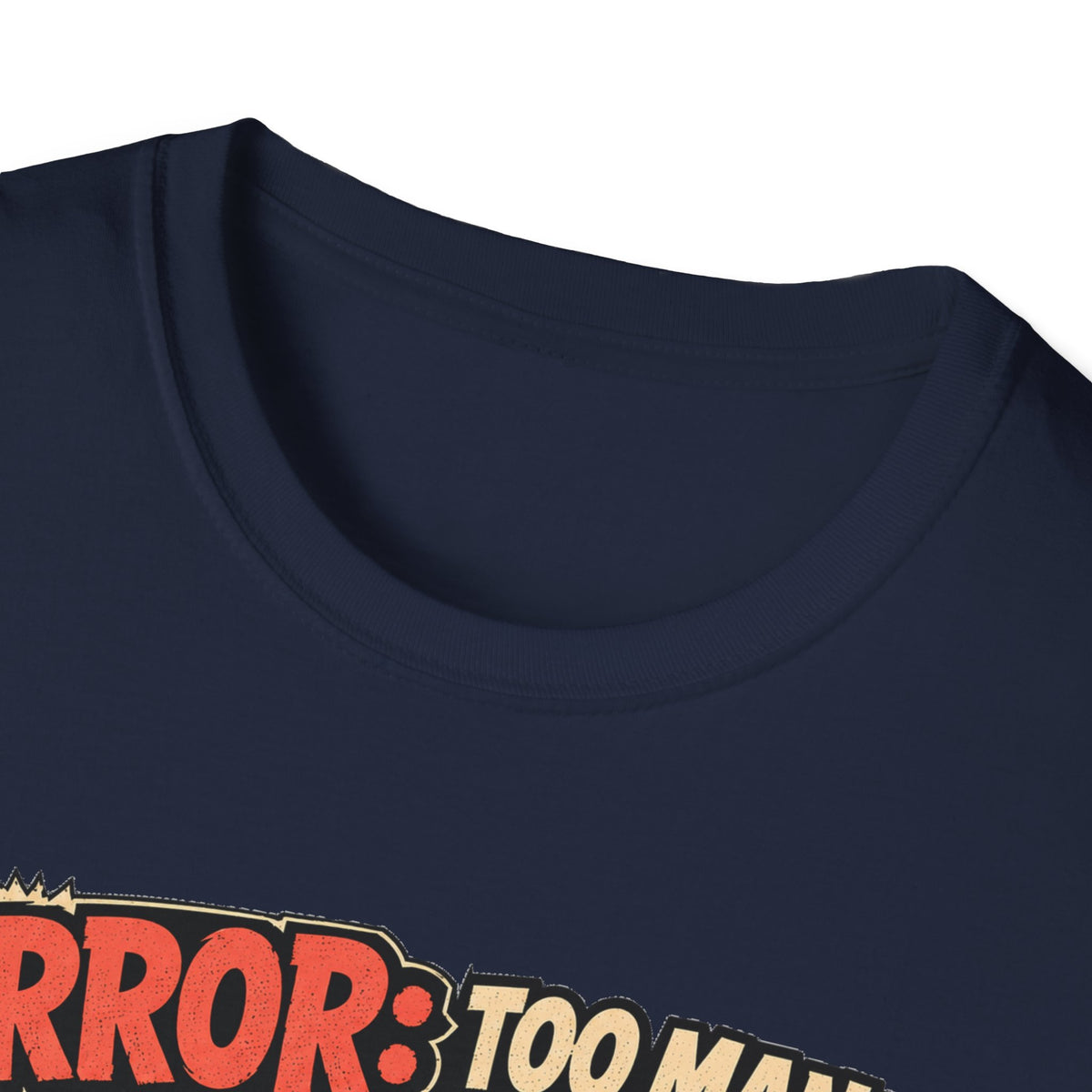 Too Many Chickens Error T-Shirt — Chicken Math Calculator Tee