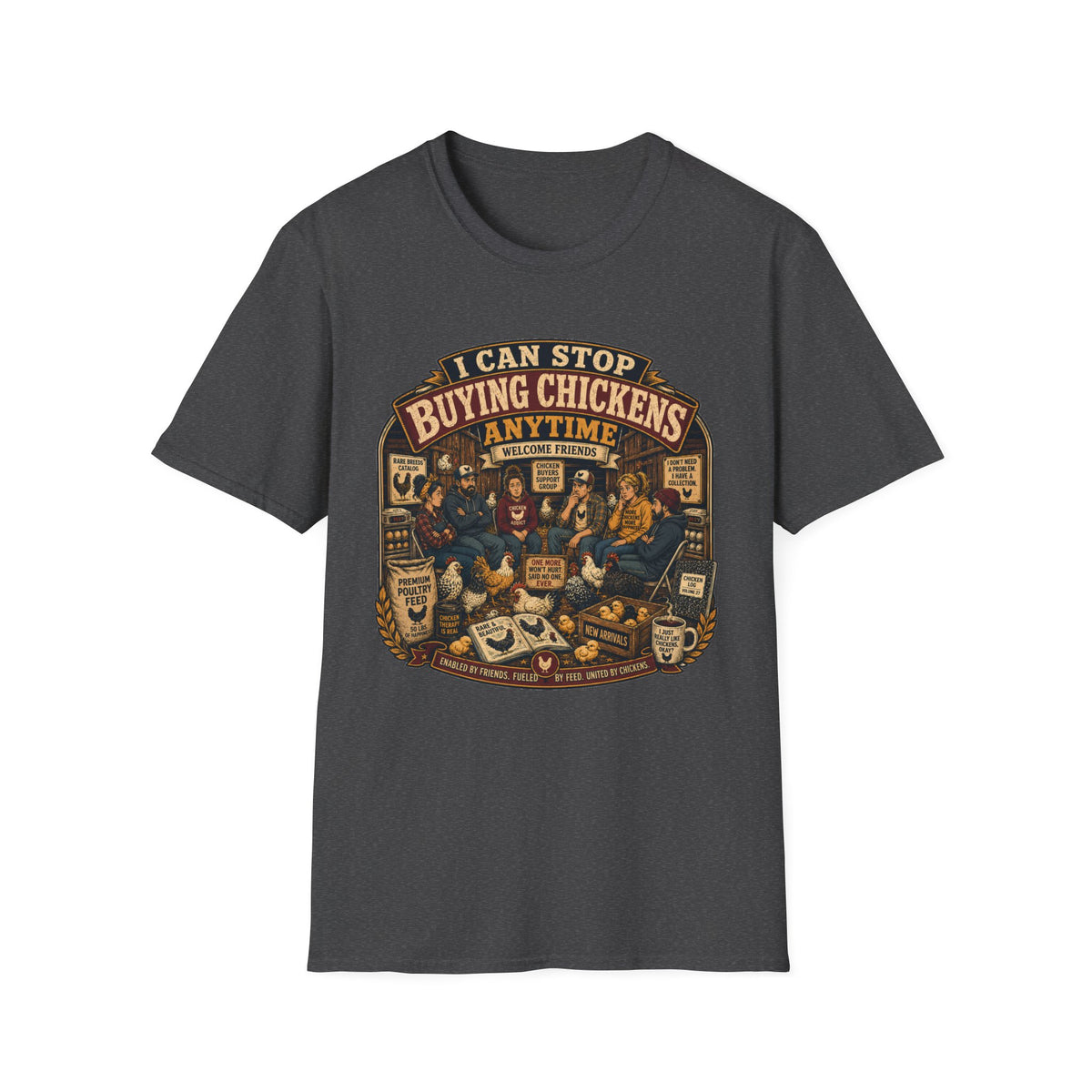 I Can Stop Buying Chickens Anytime T-shirt, photo 7