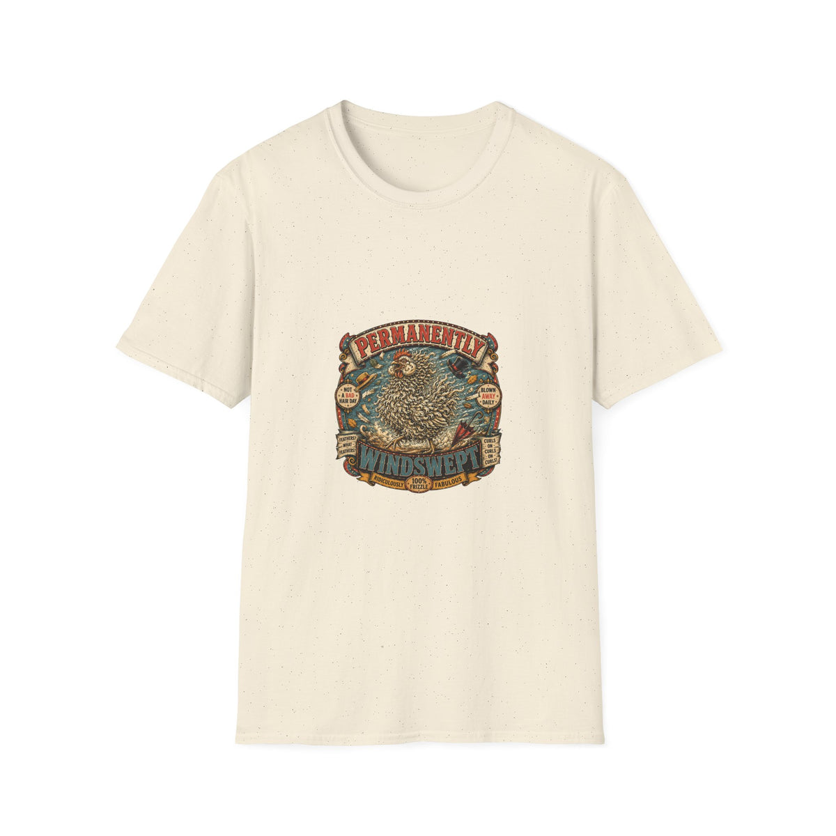 Permanently Windswept Frizzle T-shirt, photo 5