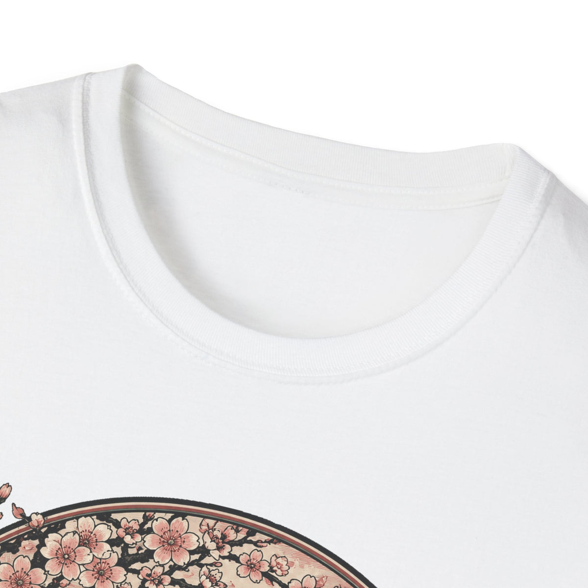 Blossom Garden Silkie T-Shirt — Japanese Woodblock Hen Tee