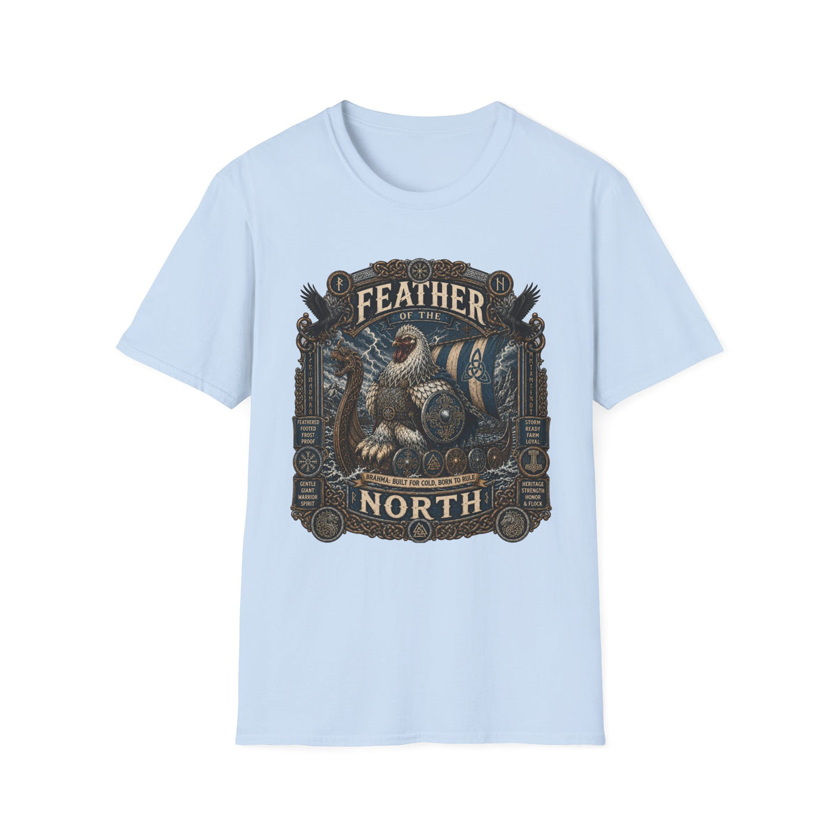 Feather of the North Brahma T-shirt, photo 2