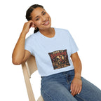 Less Feathers, More Attitude T-Shirt — Naked Neck Rooster Tee