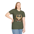 Too Fluff Silkie Chicken T-Shirt — Farm Fashion Icon Showbiz Tee