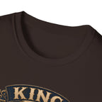 King of the Feathered Realm Brahma T-Shirt — Royal Rooster Crest Tee