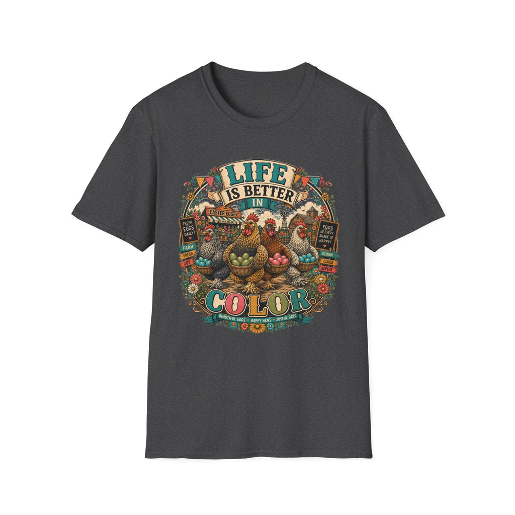 Colorful Farm Festival Easter Egger T-shirt, photo 7