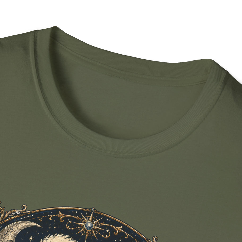 Featherborn Dreamer Silkie T-Shirt — Celestial Moonlit Hen Tee