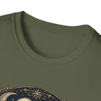 Featherborn Dreamer Silkie T-Shirt — Celestial Moonlit Hen Tee