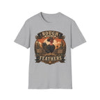 Rough Feathers and Desert Pride Naked Neck T-Shirt — Untamed Spirit Rooster Tee