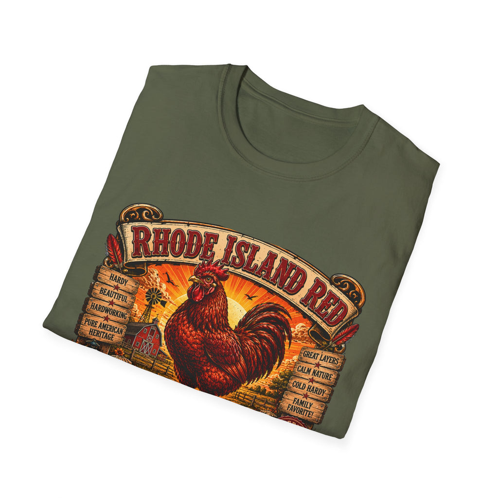 Rhode Island Red Reputation T-Shirt — Heritage Breed Graphic Tee