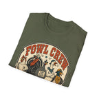 Fowl Crew Vintage Poultry T-Shirt – Funny Farm Animal Graphic Tee
