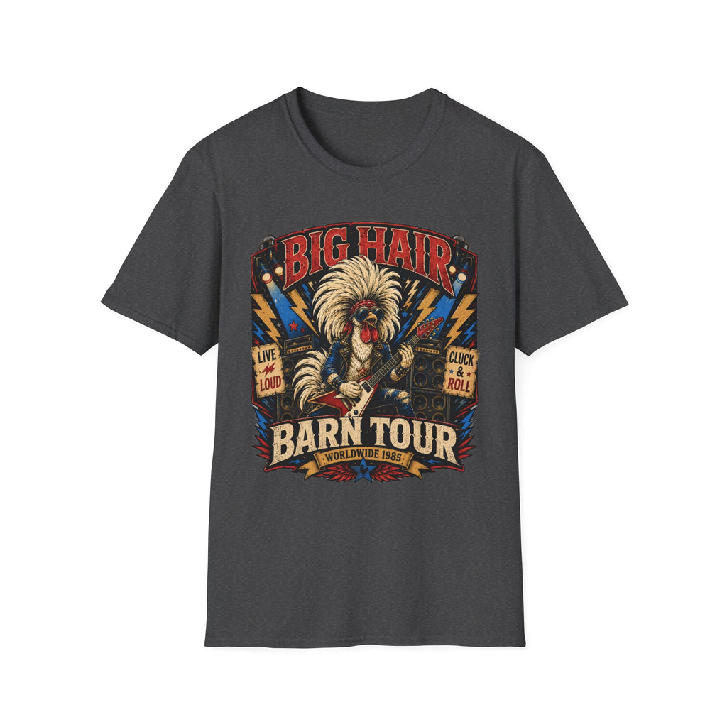 Big Hair Rock Star Concert Polish Chicken T-Shirt