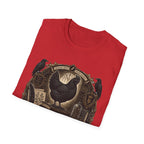 The Black Feather Society Ayam Cemani T-Shirt — Vintage Emblem Rooster Tee