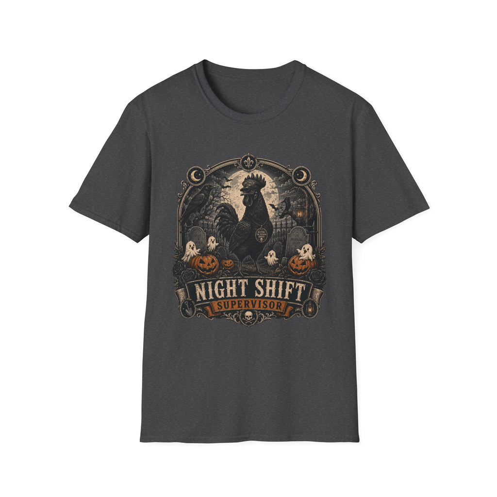 Night Shift Supervisor Ayam Cemani T-shirt, photo 7