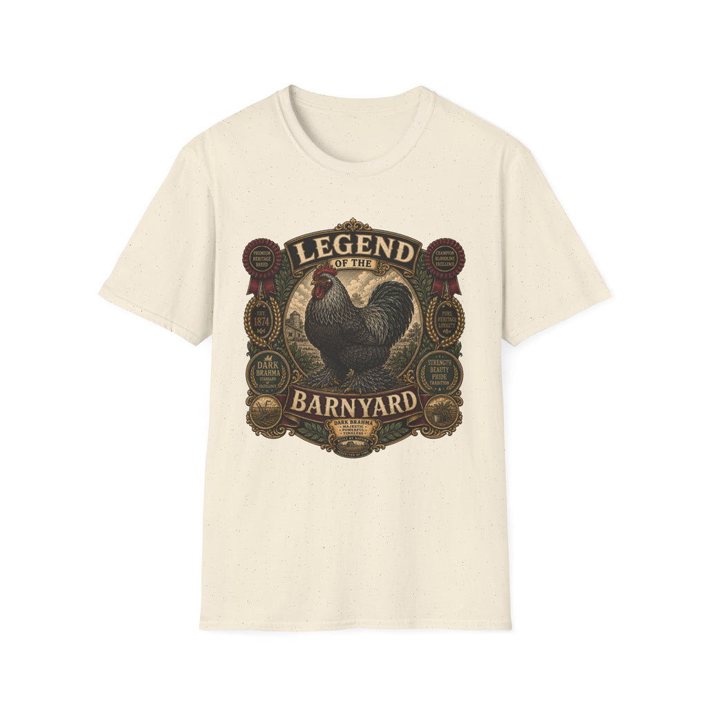 Legend of the Barnyard Dark Brahma T-shirt, photo 5