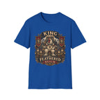 King of the Feathered Realm Brahma T-Shirt — Royal Rooster Crest Tee