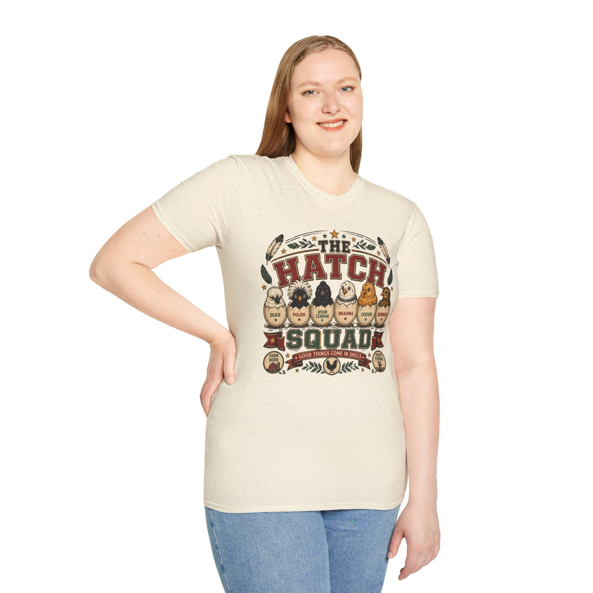 The Hatch Squad Farm Team T-Shirt — Good Things Come In Shells Tee