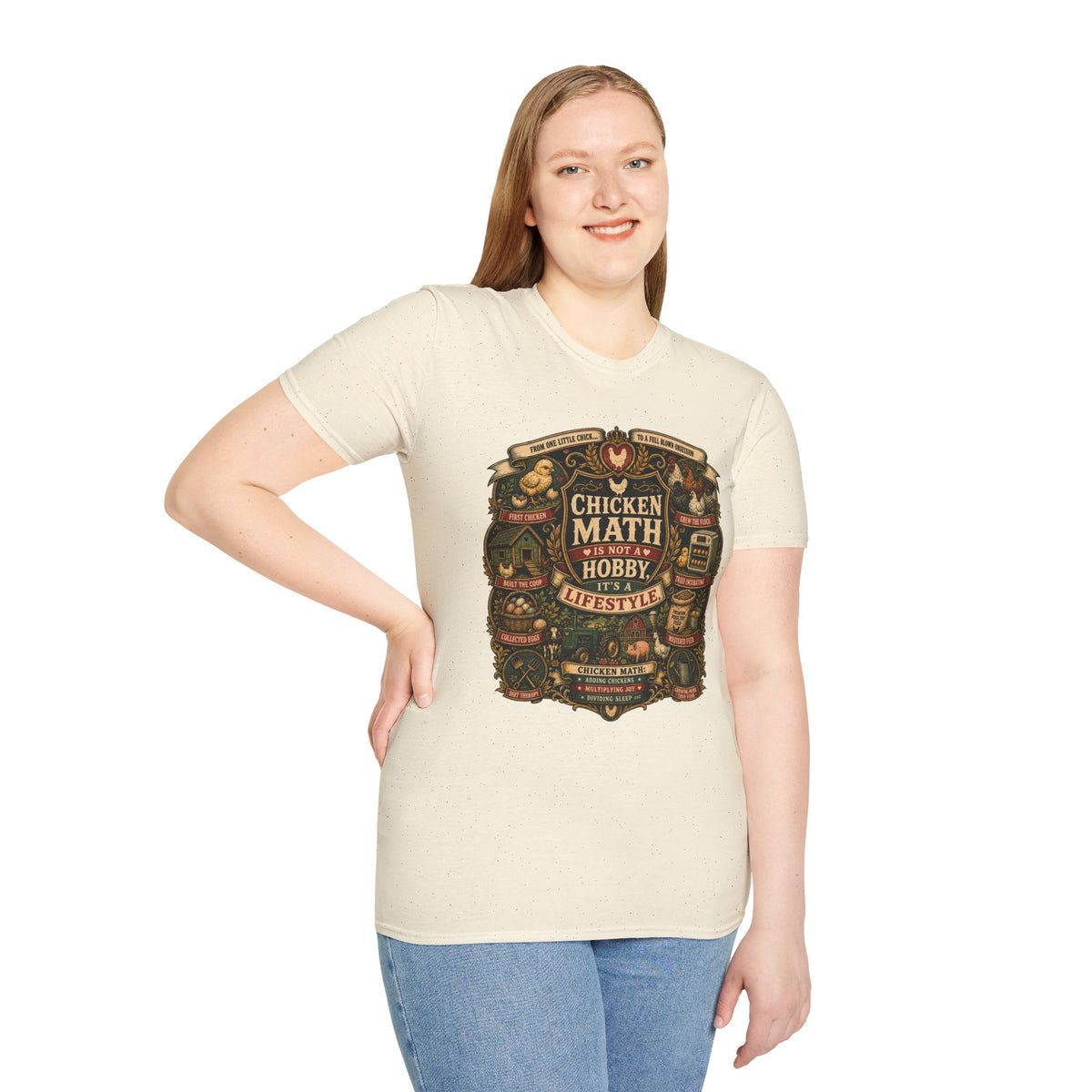Chicken Math Is Not a Hobby It's a Lifestyle T-Shirt — Graphic Tee