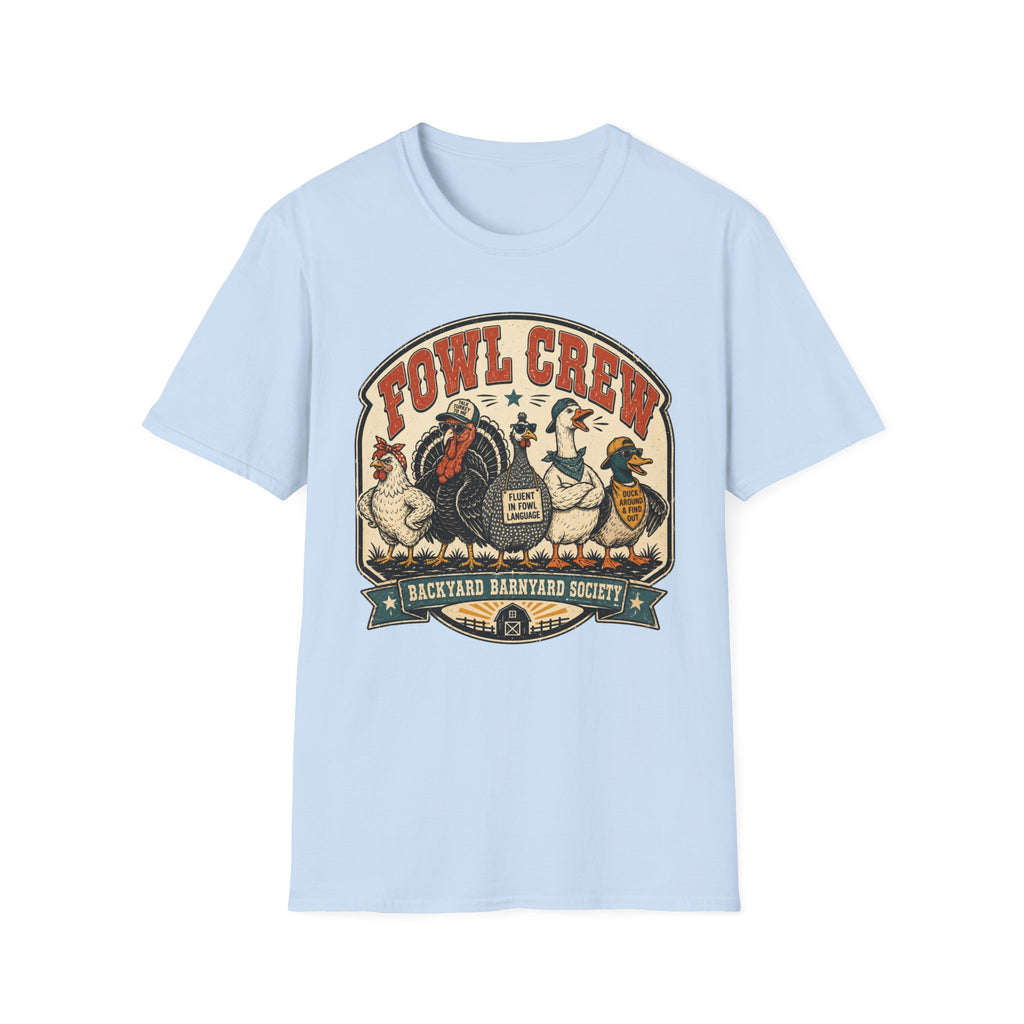 Fowl Crew Vintage Poultry T-shirt, photo 2