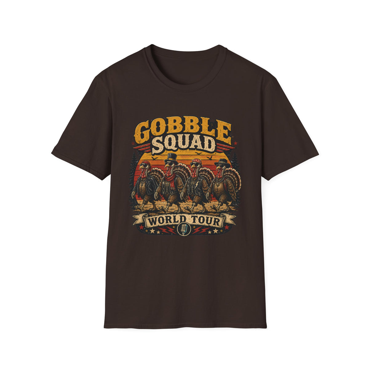 Gobble Squad World Turkey Tour T-shirt, photo 4