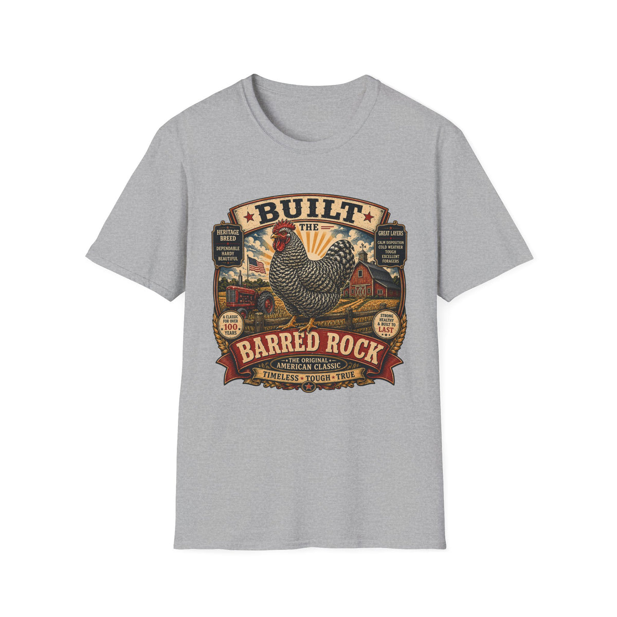 Barred Rock Heritage Farm T-shirt, photo 3