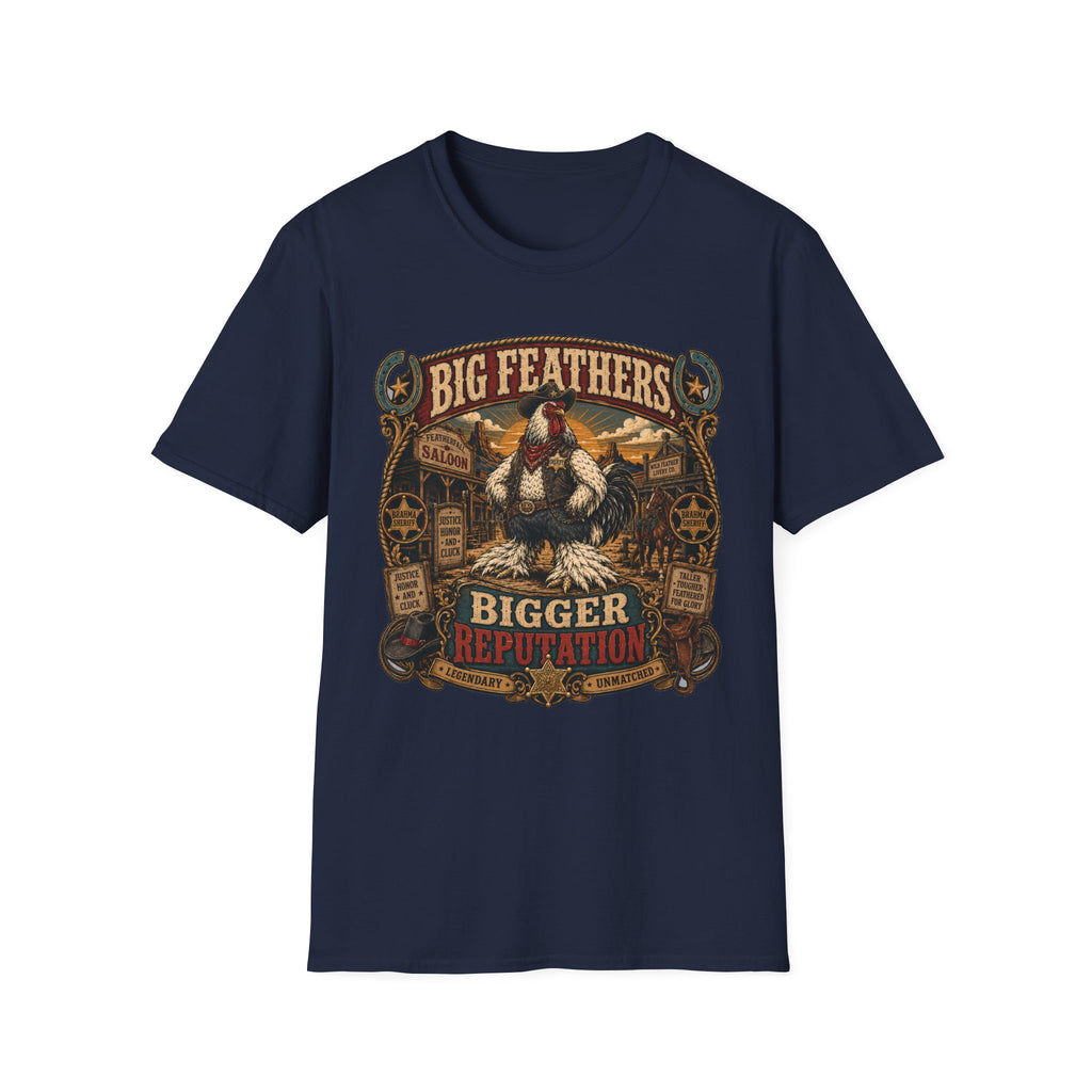 Big Feathers, Bigger Reputation Brahma T-shirt, photo 5