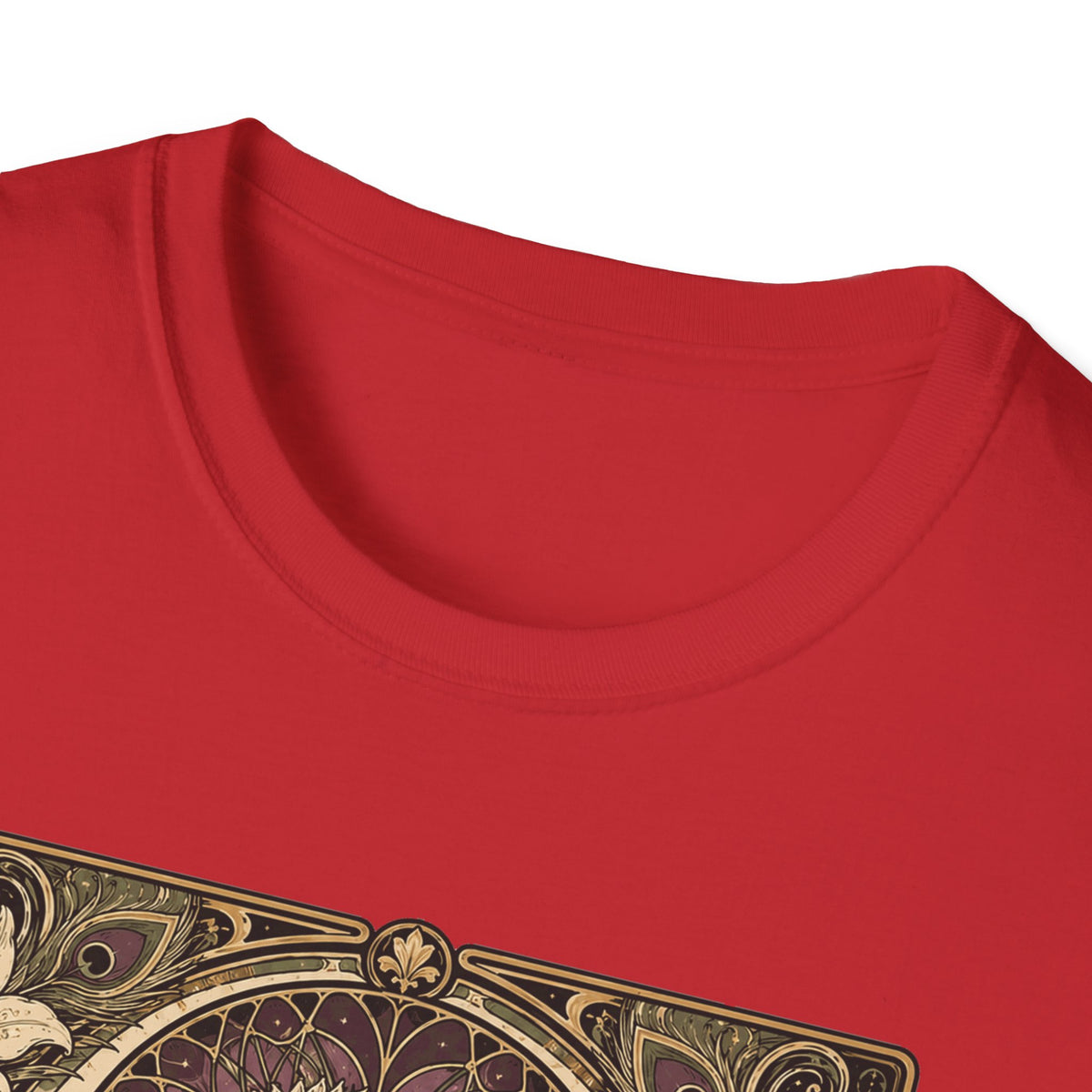 Wildflower Silkie T-Shirt — Art Nouveau Botanical Hen Tee