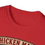 Advanced Poultry Algebra T-Shirt — Chicken Math Chaos Graphic Tee