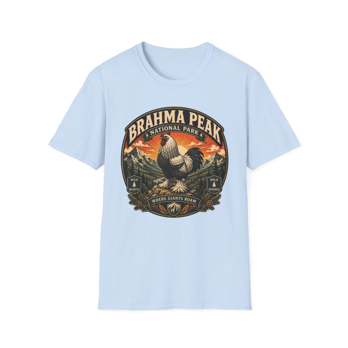 Brahma Peak National Park Brahma T-shirt, photo 8