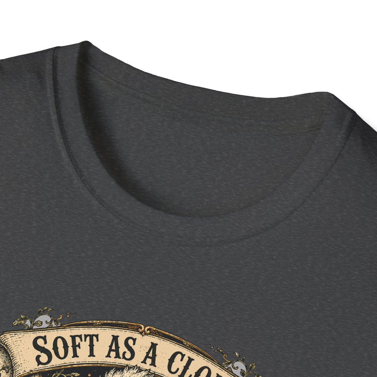 Soft as a Cloud Silkie T-Shirt — Floral Wreath Hen Tee