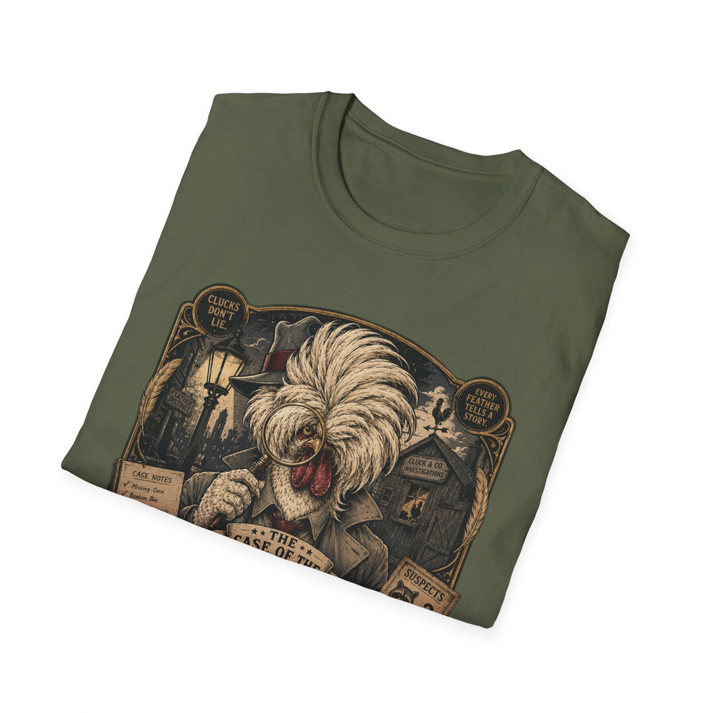 The Case of the Missing Corn Polish Chicken T-Shirt